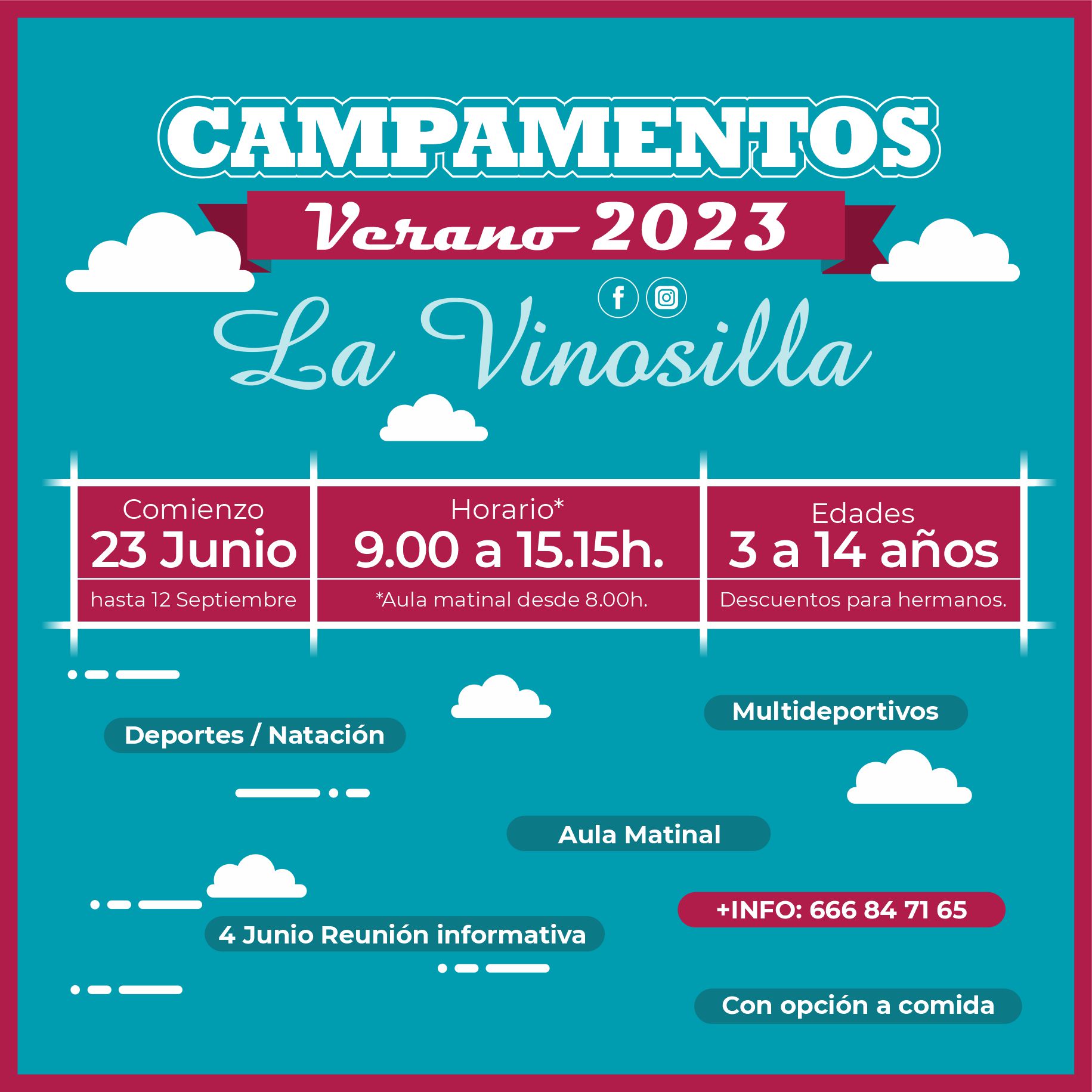 En este momento estás viendo Campamento de Verano 2023
