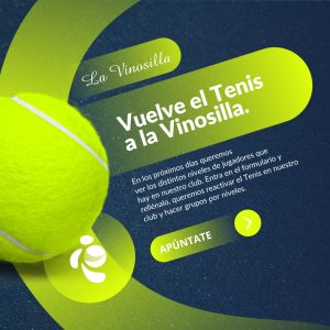 Lee más sobre el artículo Vuelve el Tenis a la Vinosilla