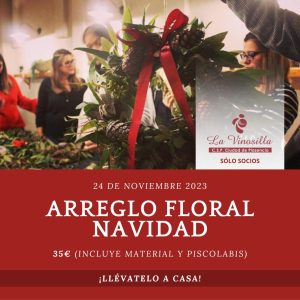 Lee más sobre el artículo ARREGLO FLORAL PARA NAVIDAD